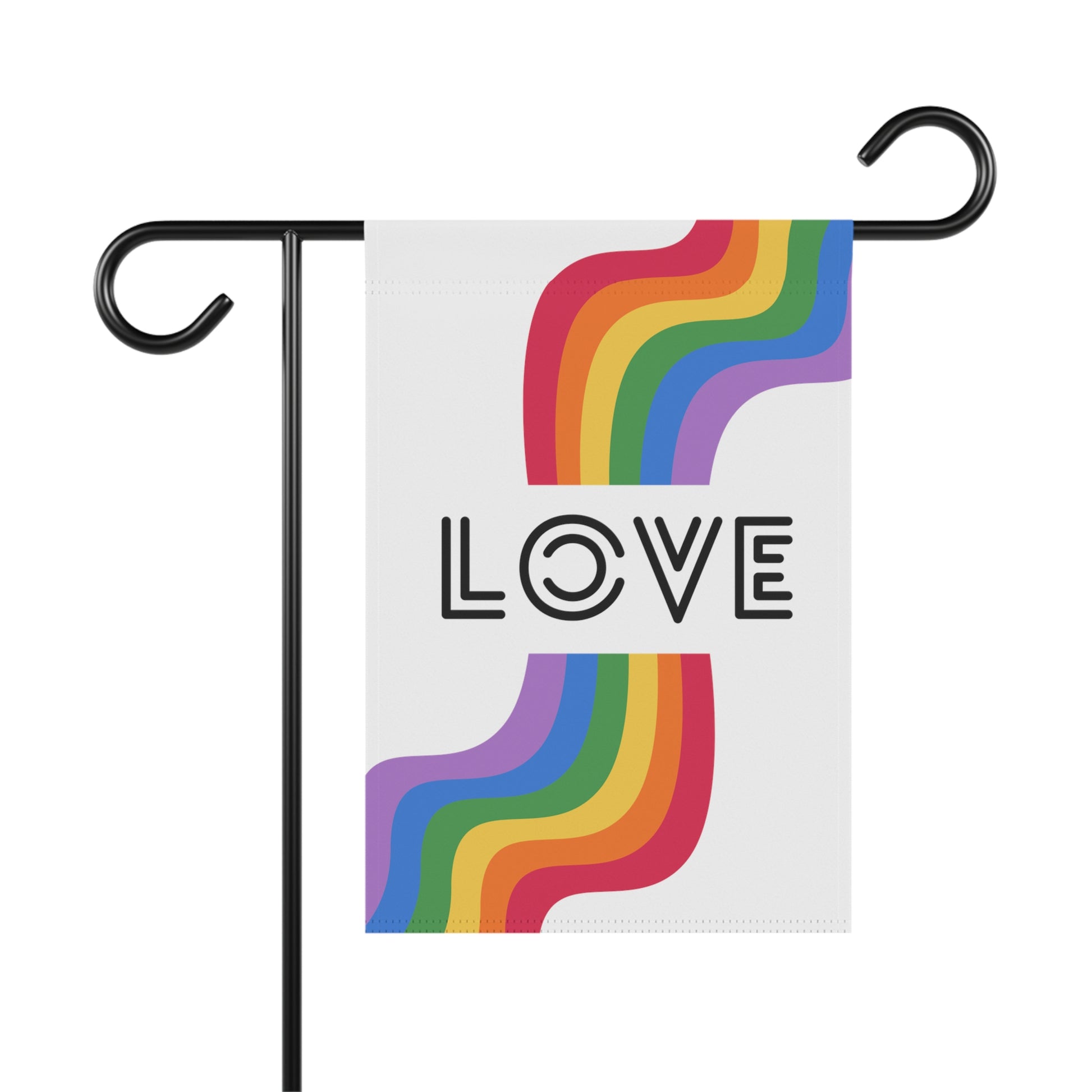 Love Rainbow Flag Gay Pride Celebrate LGBTQ Pride Love Rainbow Home and Garden Banner Rainbow Love Flag Lesbian Pride Home and Garden Rainbow Pride