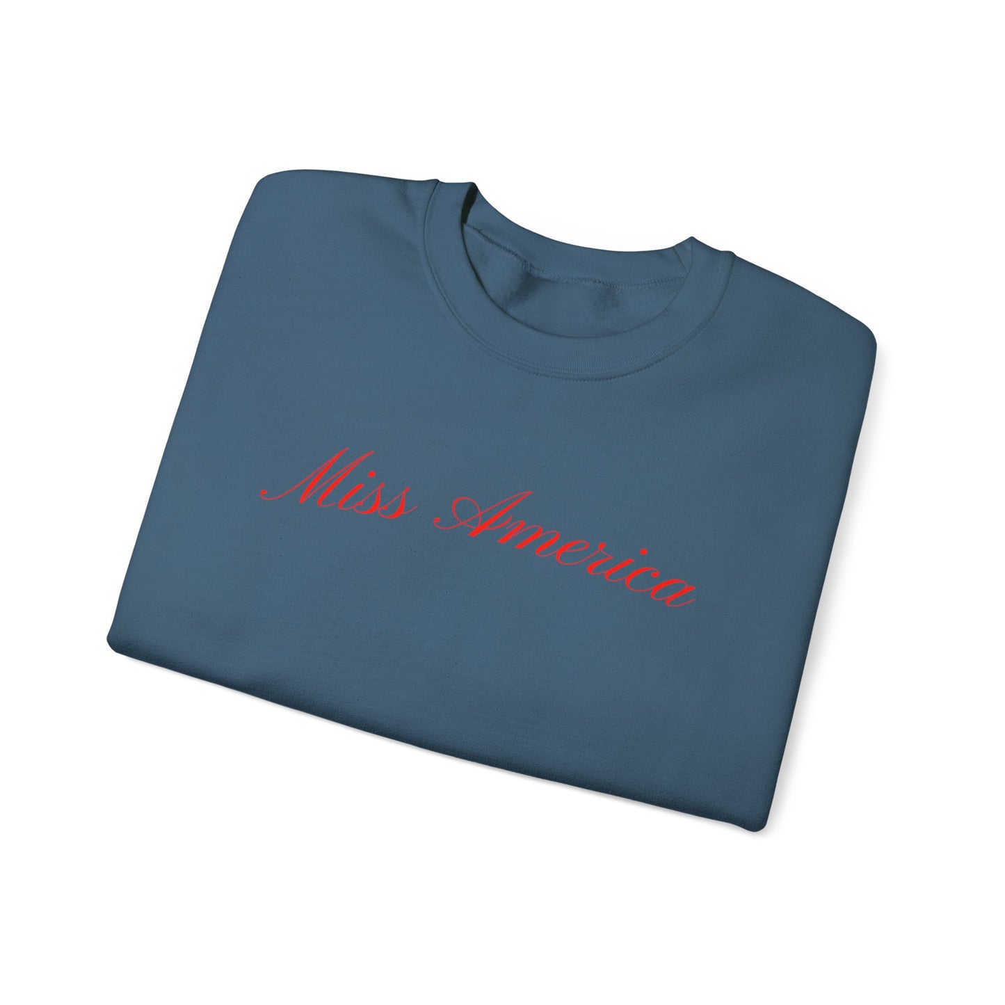 Star-Spangled Crewneck – Red, White & Cozy for 4th of July