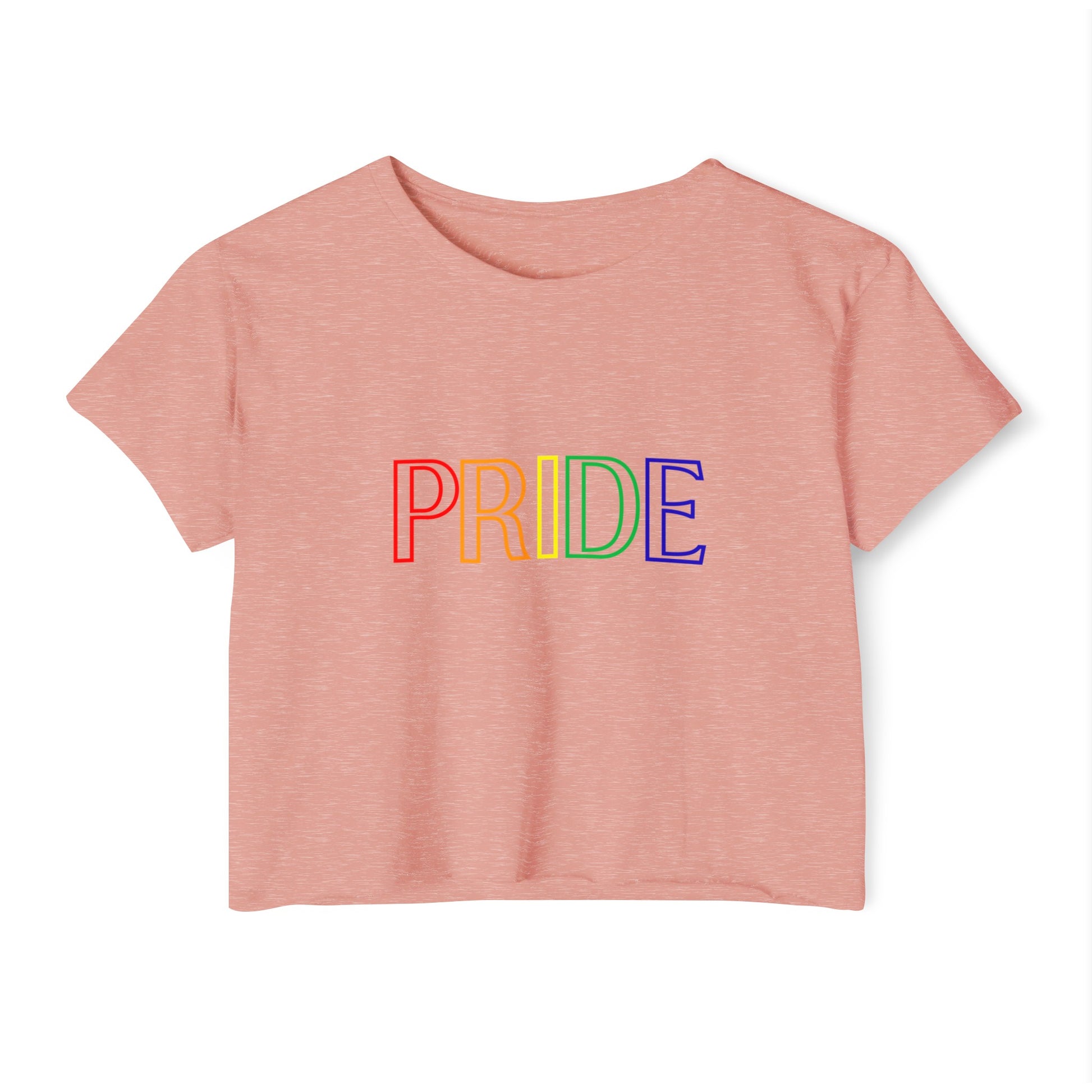 Rainbow Pride Block Letters Women's Festival Crop Top LGBTQ Pride Rainbow Crop Top Gay Pride Rainbow Top pink Lesbian Rainbow Crop Top Pride Rainbow Top