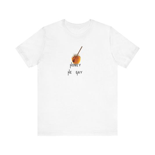 LGBTQ Gay Pride Tshirts Funny Honey He's Gay Tee shirt