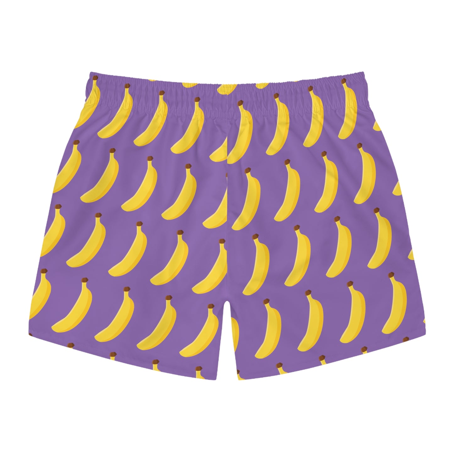 Purple banana swim trunks fun funky summer swim apparel fruity men's swim trunks banana summer swim trunks men summer apparel