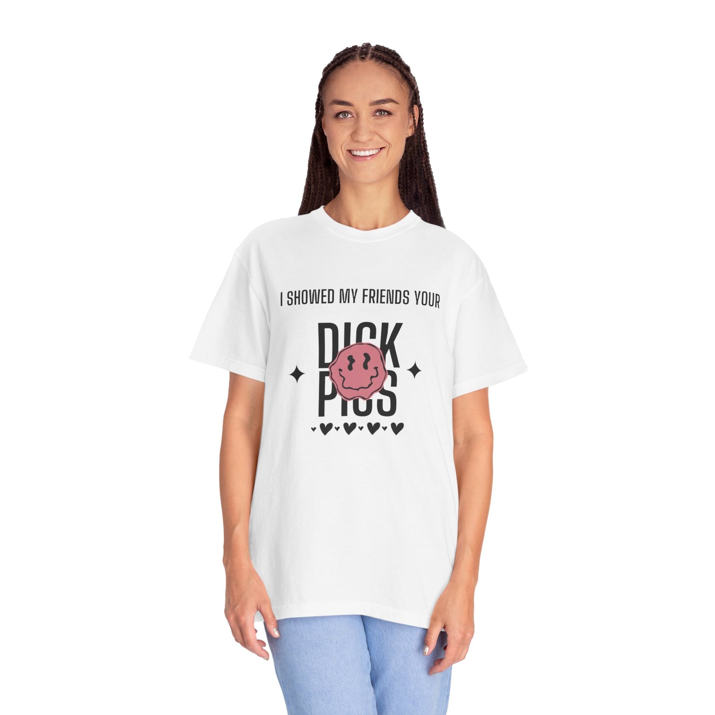 I showed my friends your dick pick t-shirt funny anti-valentines day club tee shirts anti valentines day apparel breakup anti valentines day tees sweatshirts