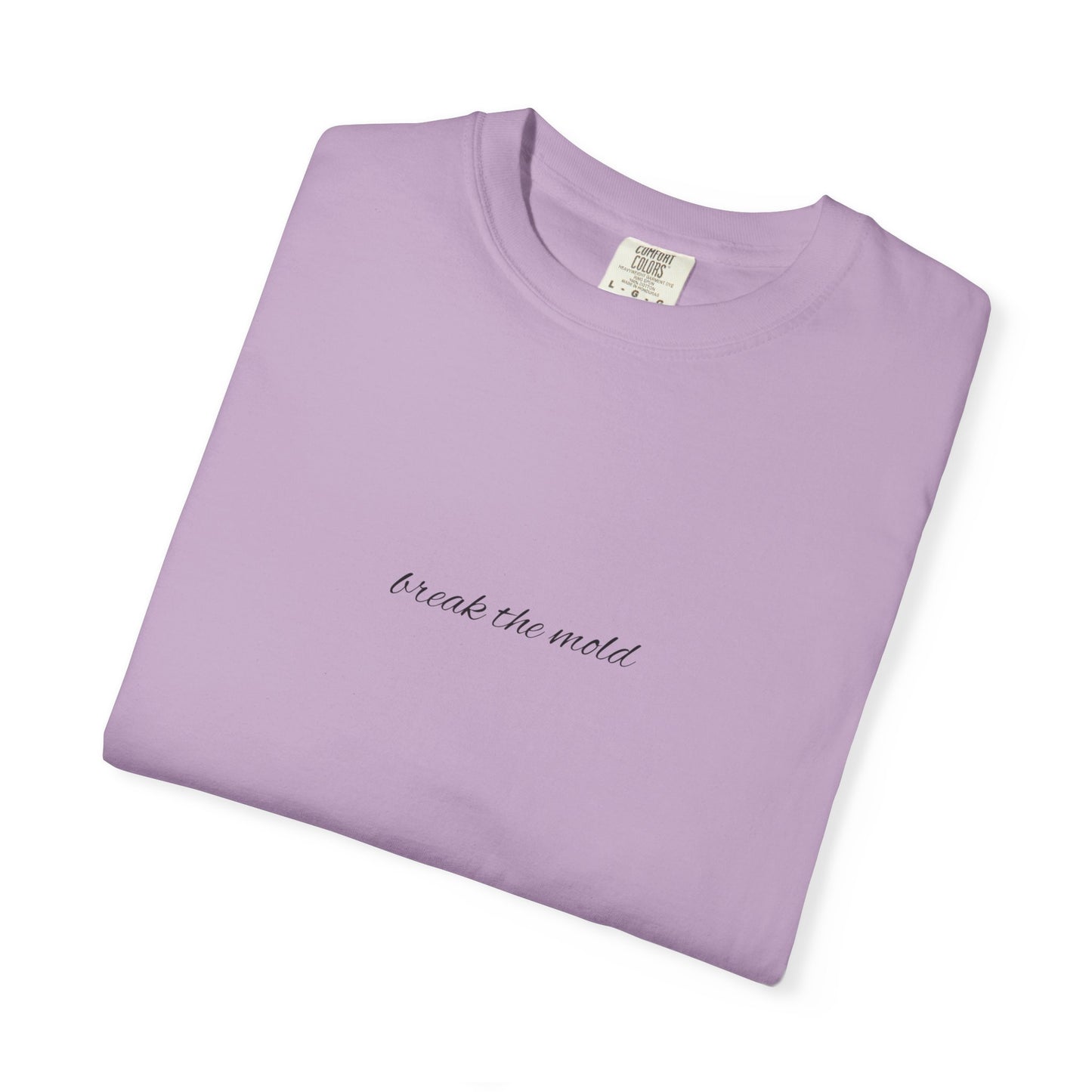Garment-Dyed T-Shirt with Motivational Text, Casual Wear, Gift for Friends, Unisex Graphic Tee, Everyday Comfort