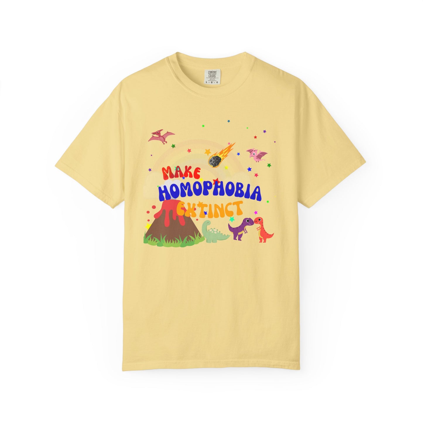 Make Homophobia Extinct Tee—Unapologetically Loud & Proud