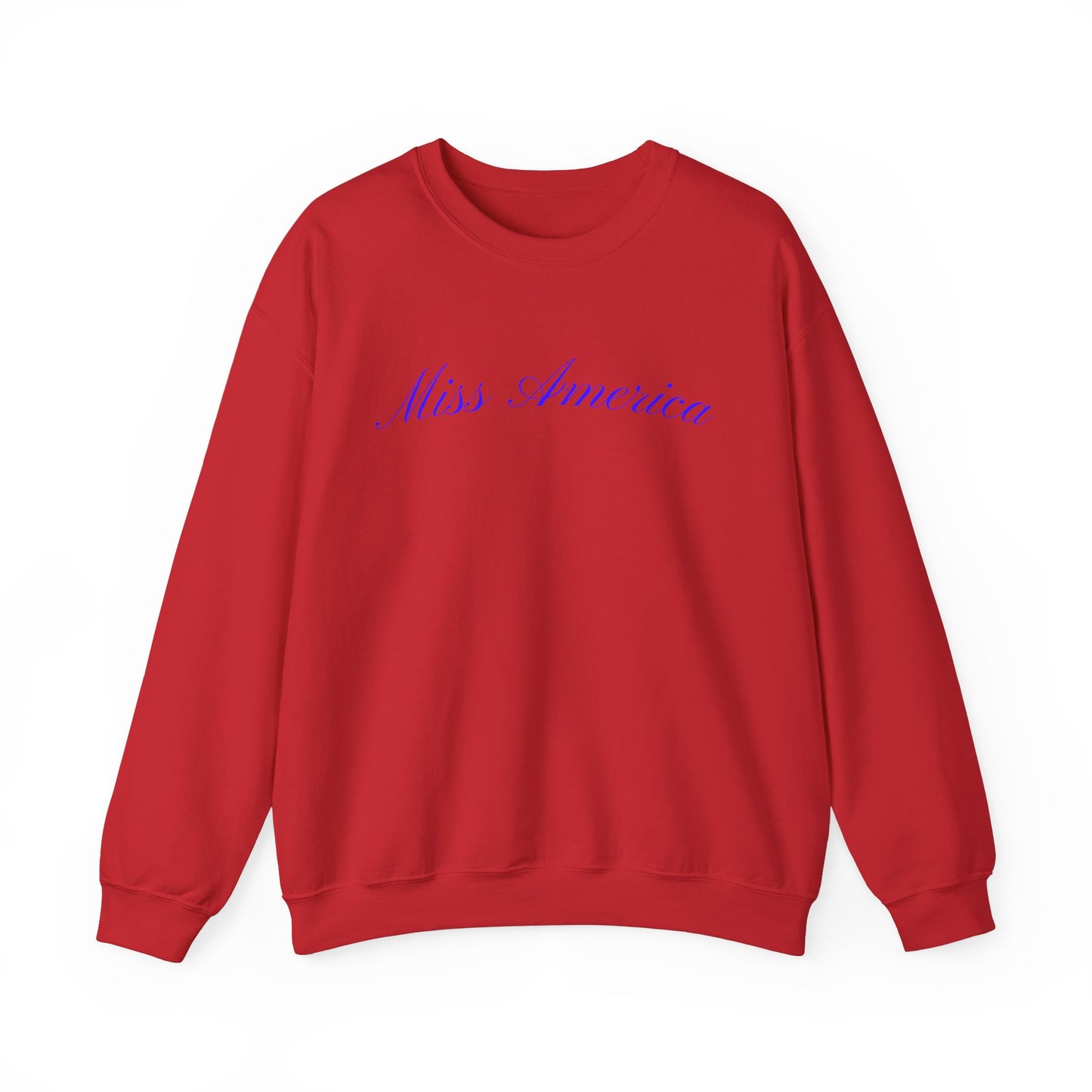 Miss America Crewneck – Cozy, Patriotic & Fireworks-Ready