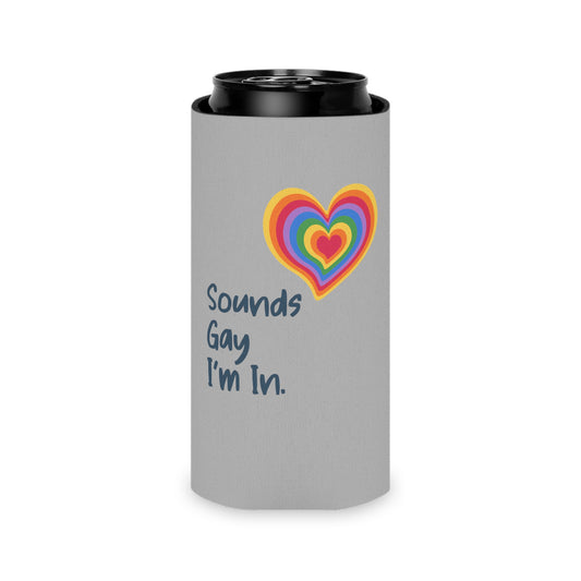Sounds Gay I'm in Koozie LGBTQ Pride Koozie Rainbow Sounds Gay I'm in Beer Koozie Gay Pride White Claw Koozie Sounds Gay I'm In Rainbow Koozie