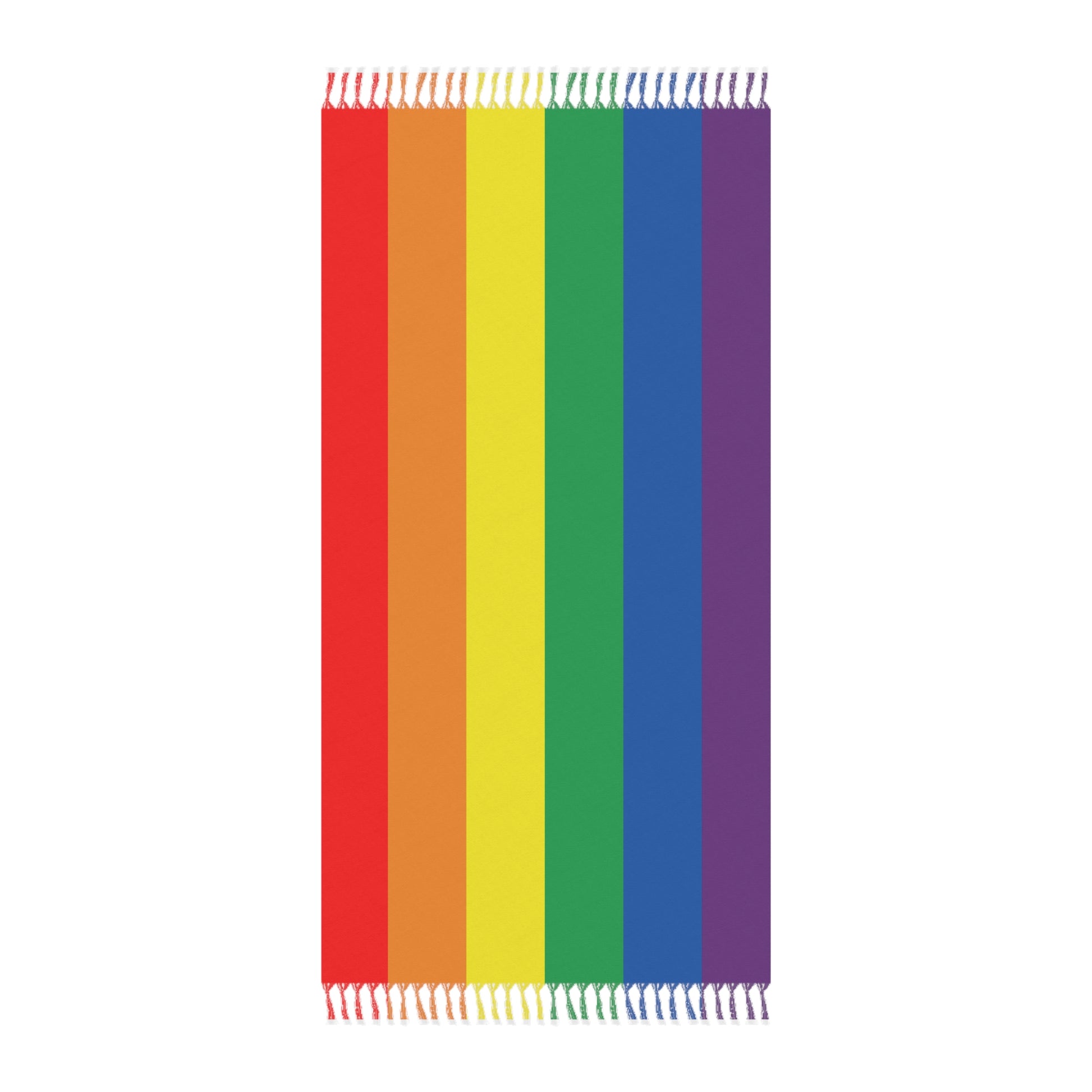 Rainbow Pride Boho Beach Cloth LGBTQ Pride Rainbow Beach Blanket Gay Pride Picnic Blanket Rainbow Striped Beach Blanket Lesbian Pride Blanket Rainbow Stripes