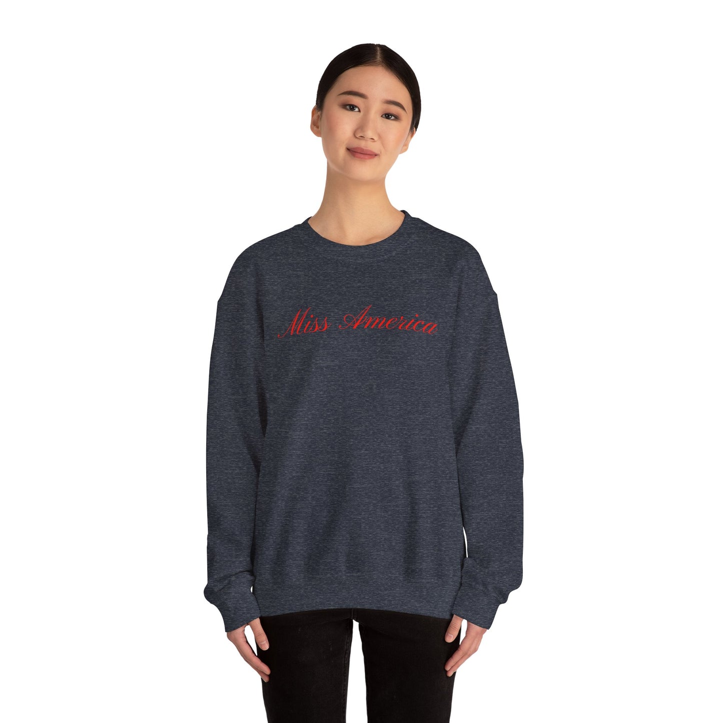Star-Spangled Crewneck – Red, White & Cozy for 4th of July