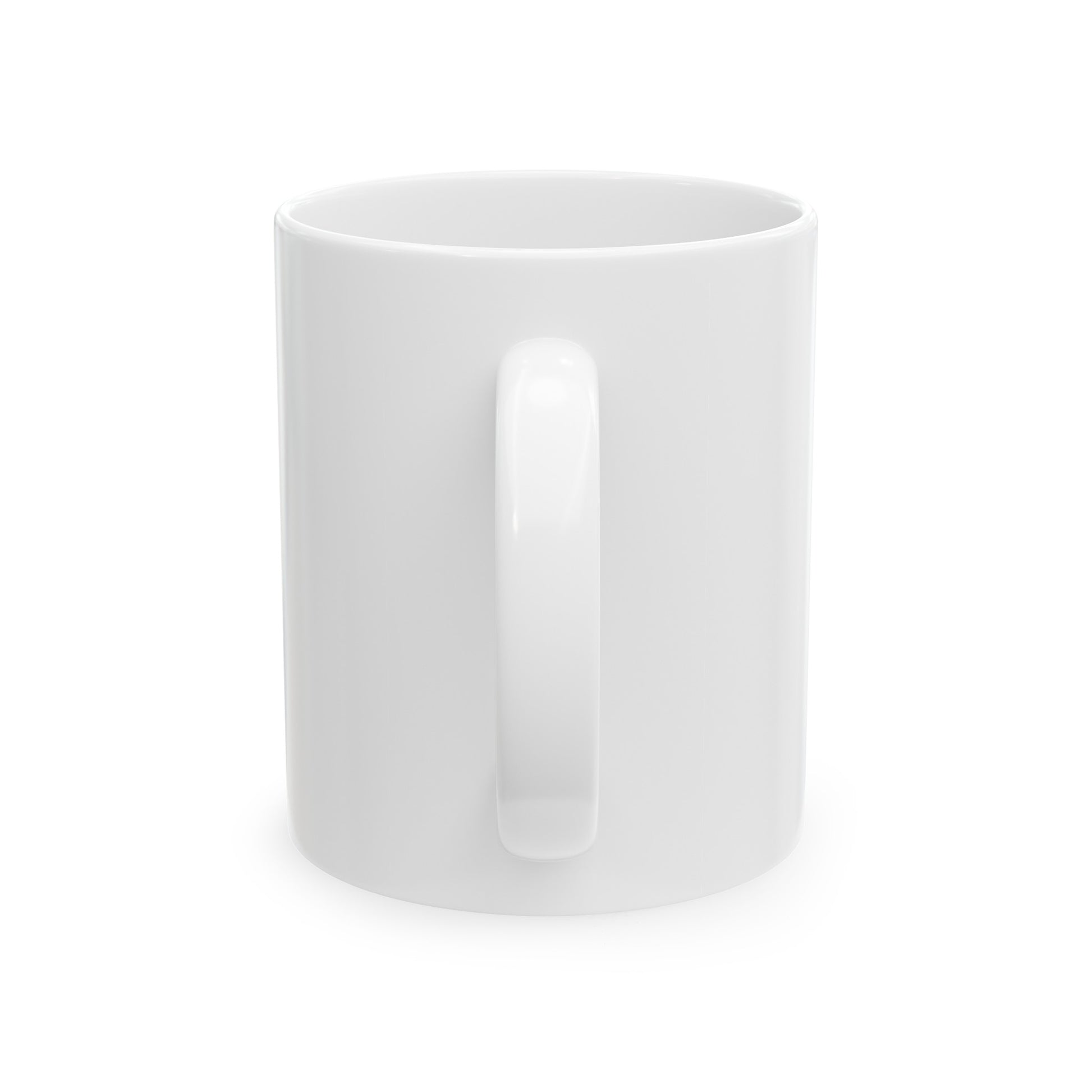 Pretty and gay Ceramic Coffee Mug LGBTQ Pride Floral Coffee Mug Pretty and gay Floral Mug Lesbian Pride Mug Floral Gay Pride Pretty and Gay Floral handle 