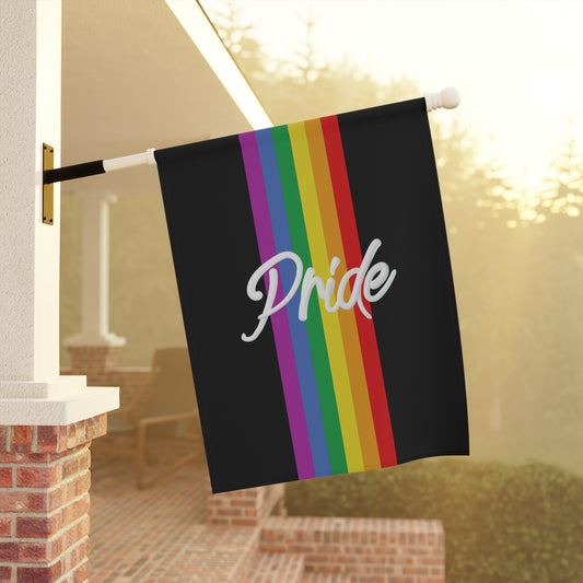 Rainbow Pride Flag LGBTQ Home and Garden Banner Pride Black Flag gay pride rainbow flag lesbian pride banner flag home and garden lgbtq pride rainbow flag