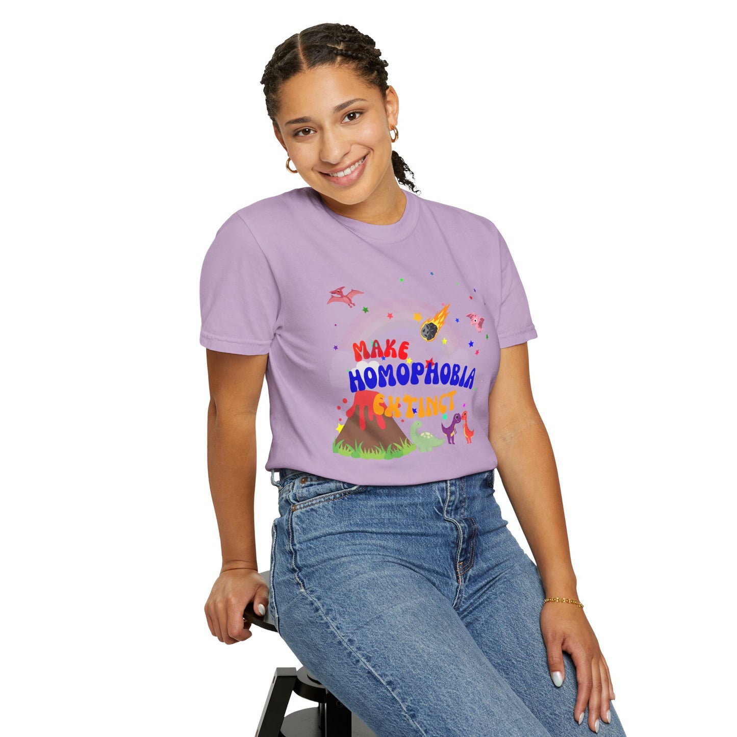Make Homophobia Extinct Tee—Unapologetically Loud & Proud