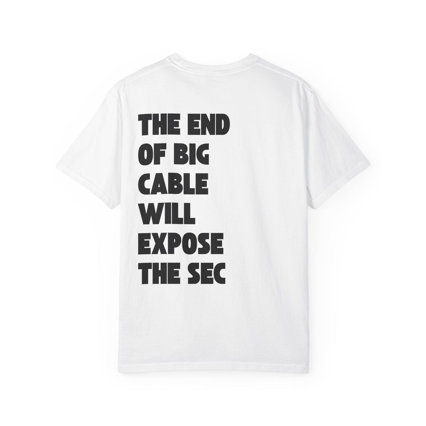 Garment-Dyed T-Shirt with Motivational Text, Casual Wear, Gift for Friends, Unisex Graphic Tee, Everyday Comfort