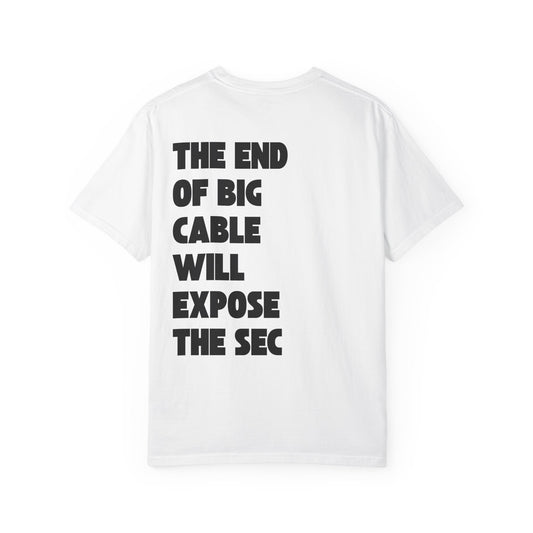Garment-Dyed T-Shirt with Motivational Text, Casual Wear, Gift for Friends, Unisex Graphic Tee, Everyday Comfort