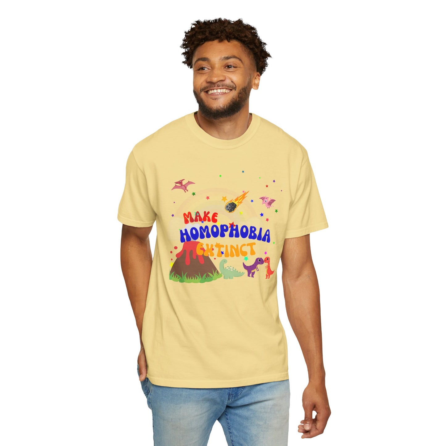 Make Homophobia Extinct Tee—Unapologetically Loud & Proud