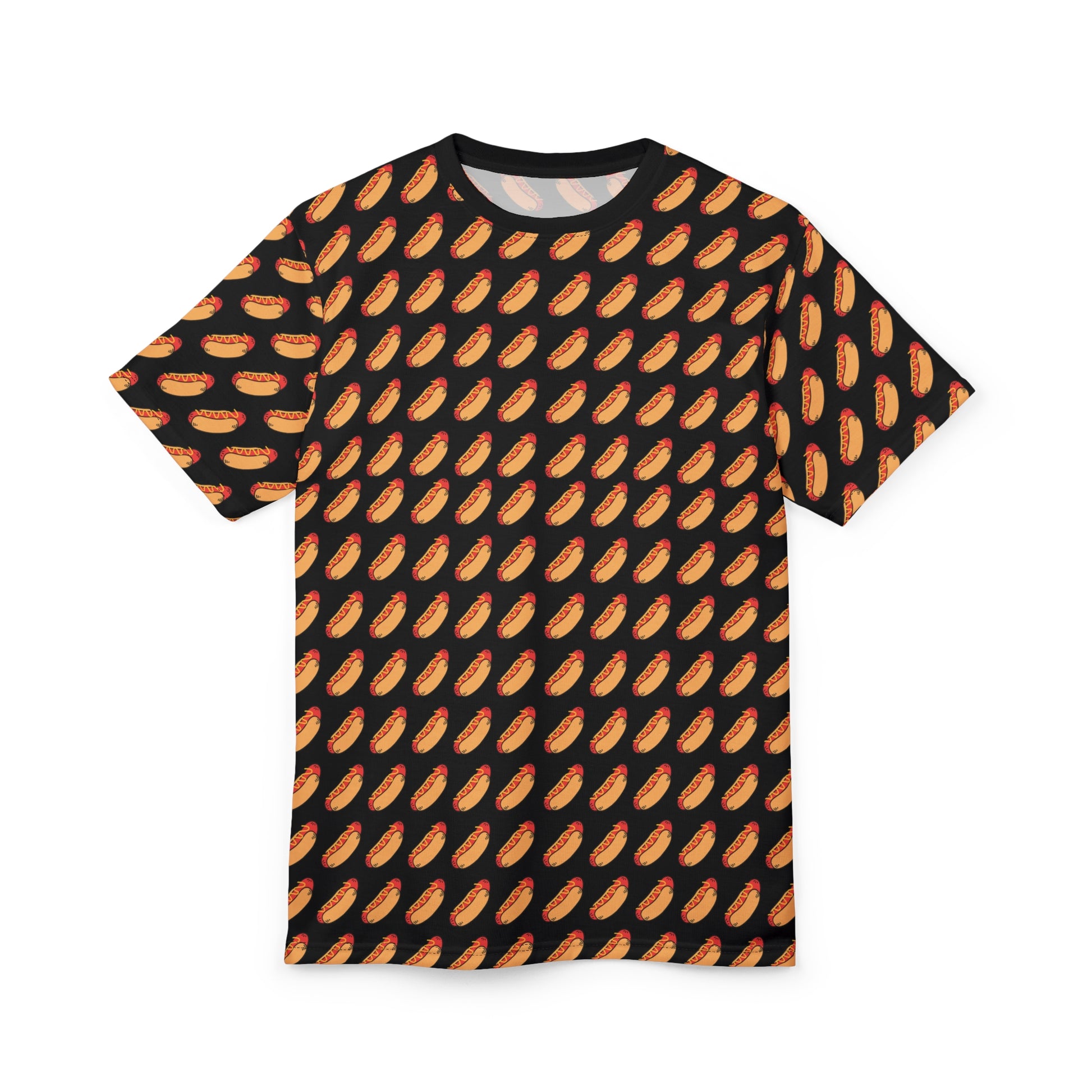 4th of july hot dog t-shirt