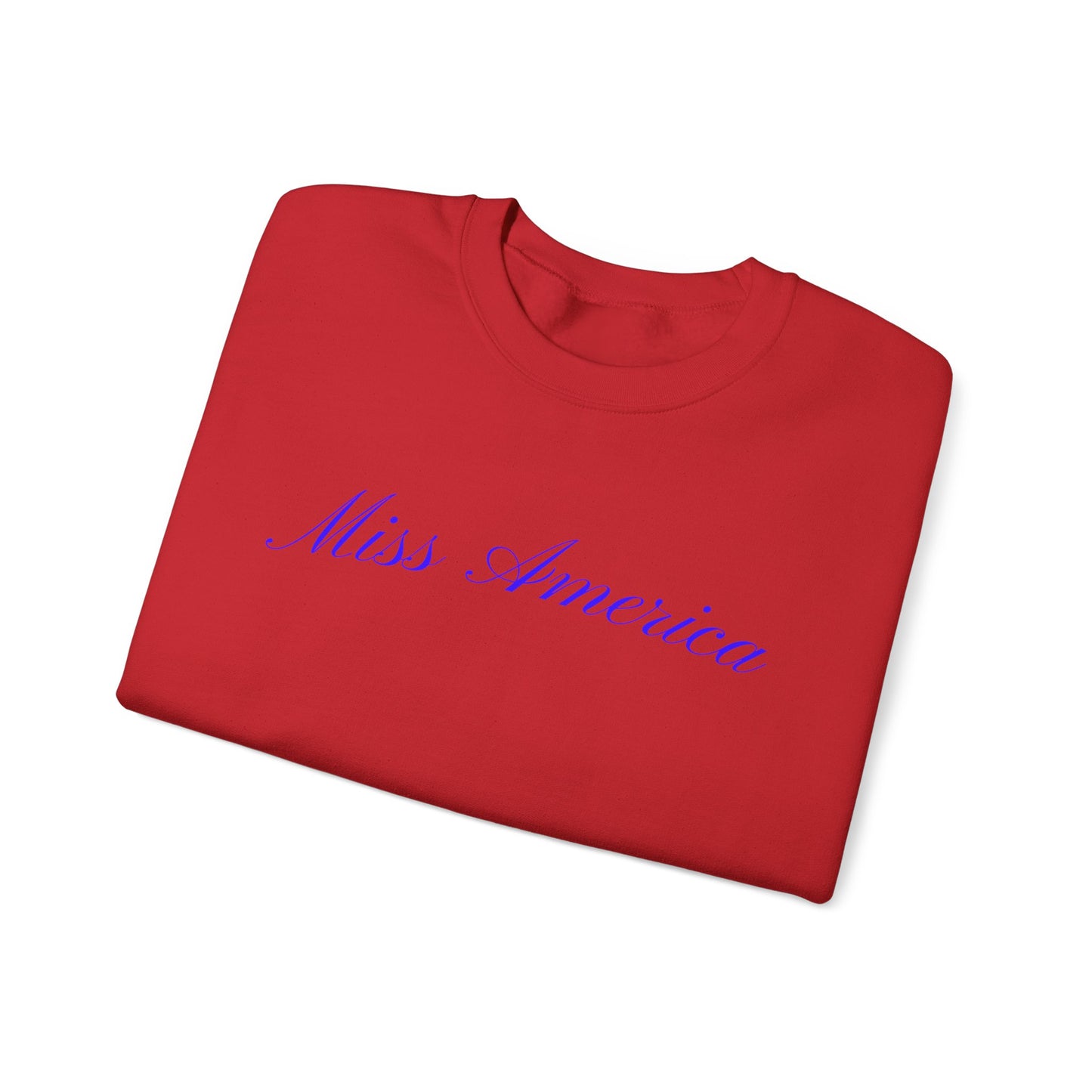 Miss America Crewneck – Cozy, Patriotic & Fireworks-Ready