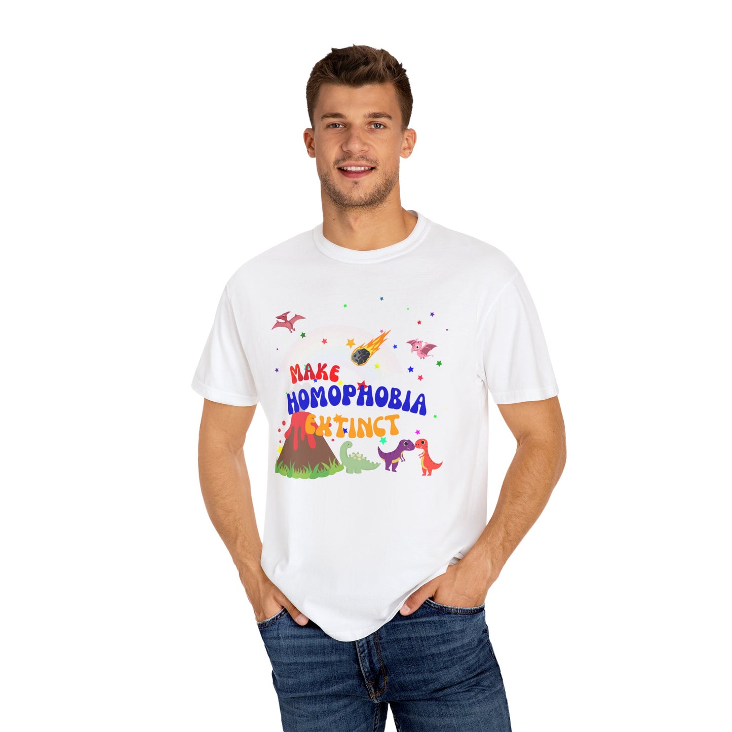 Make Homophobia Extinct Tee—Unapologetically Loud & Proud