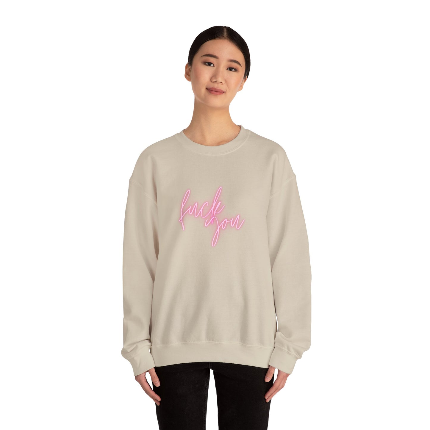 Fuck you crewneck sweatshirt fuck you t-shirt f you valentines day crewneck sweatshirt funny valentines day apparel anti valentines day sweatshirt anti valentines day crew