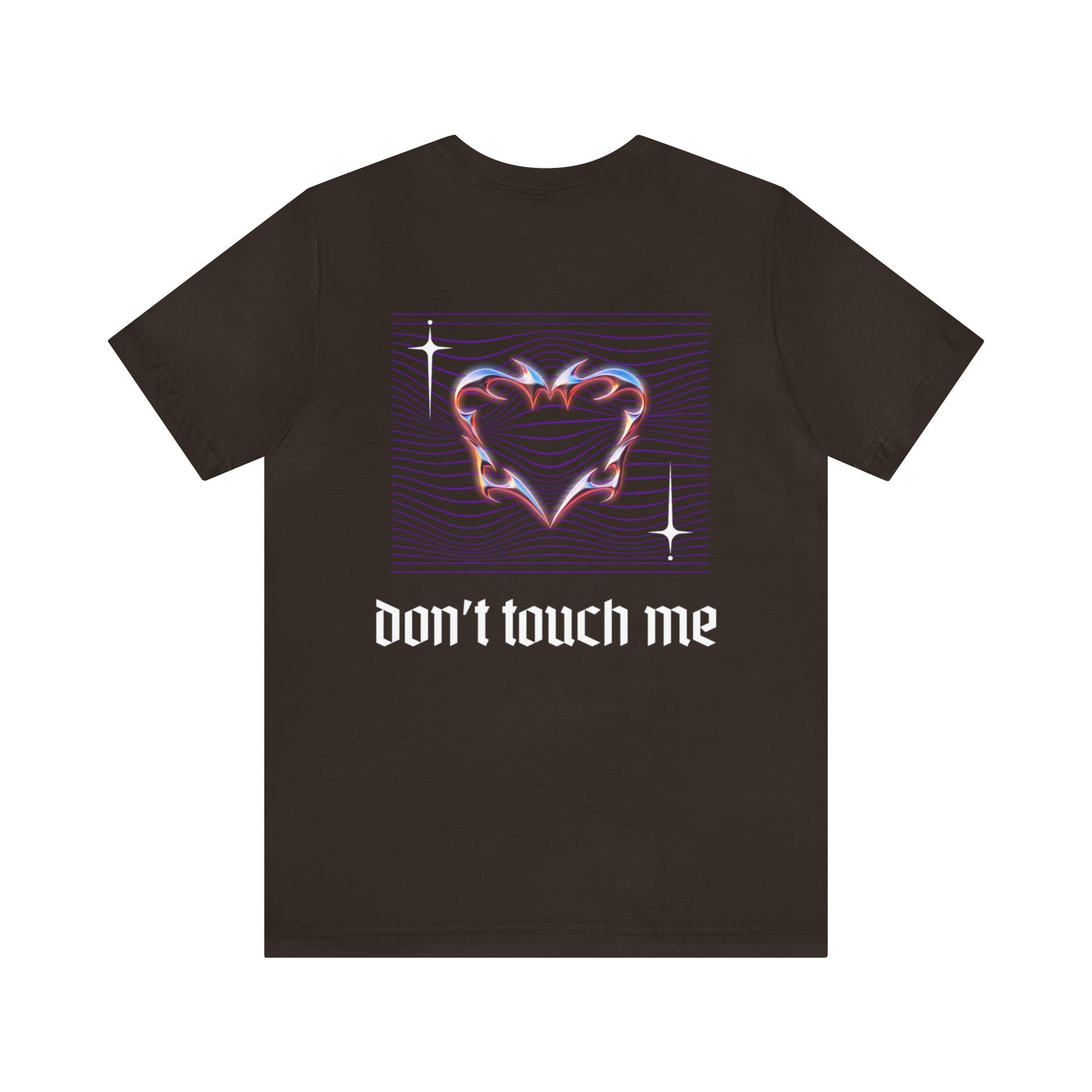 Don't touch me anti valentines day t-shirt anti valentines day club apparel tee shirts barbed wire heart don't touch me shirt funny anti valentines day apparel