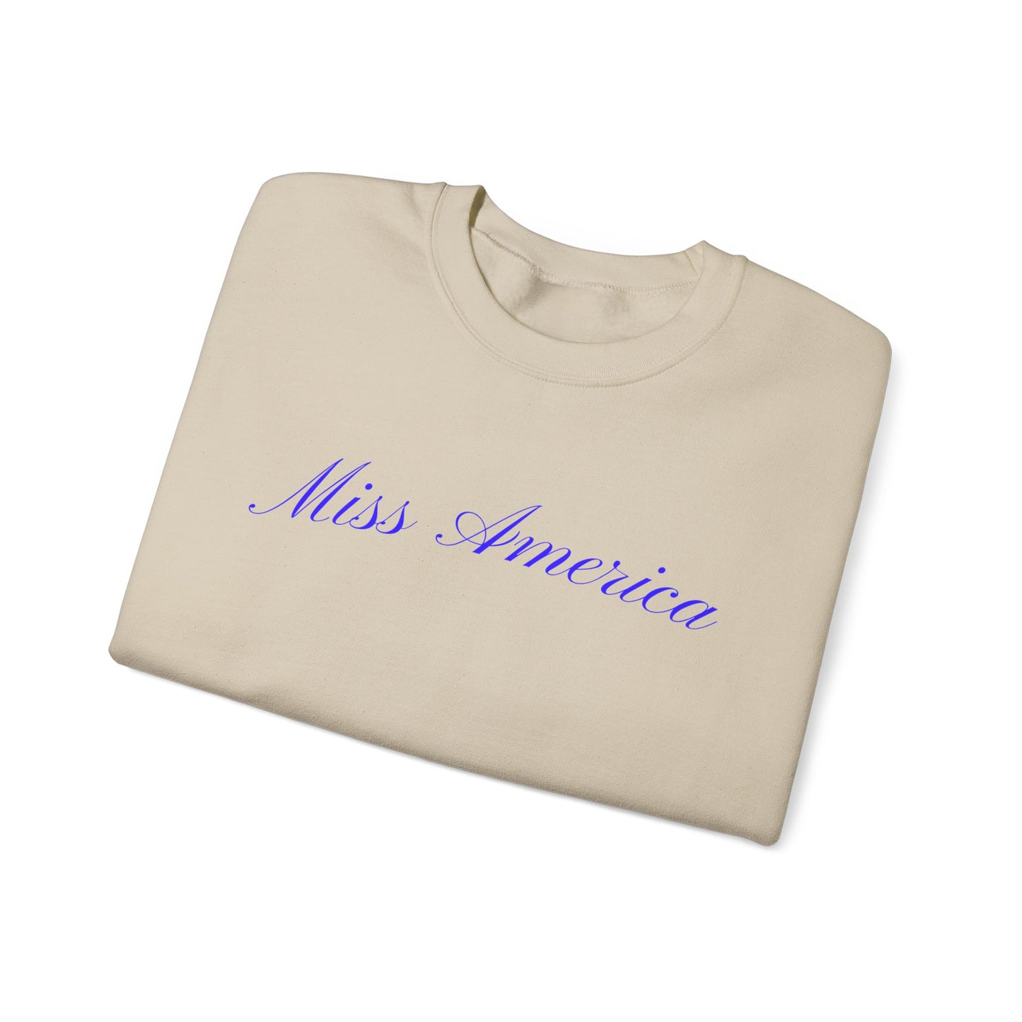 Miss America Crewneck – Cozy, Patriotic & Fireworks-Ready