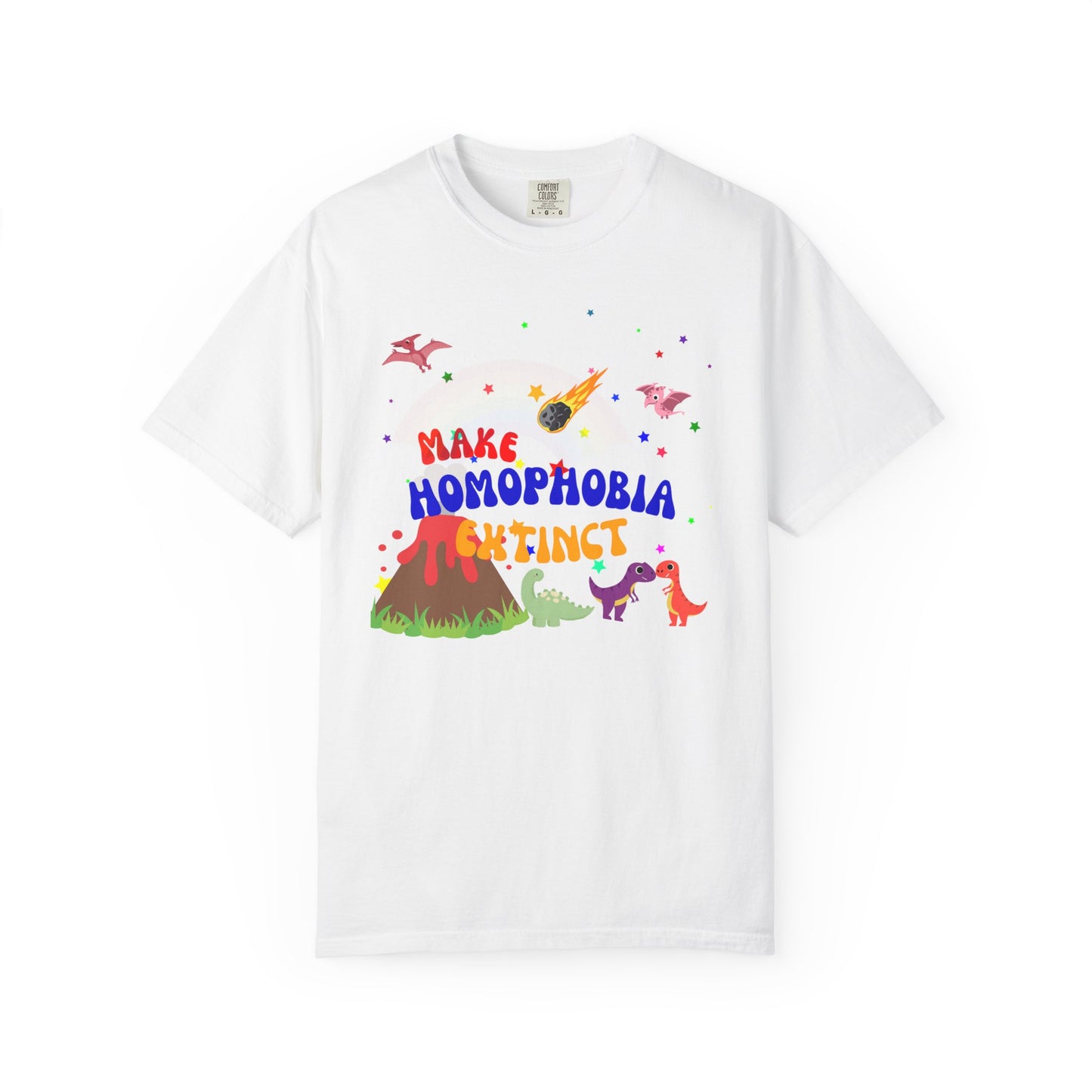Make Homophobia Extinct Tee—Unapologetically Loud & Proud