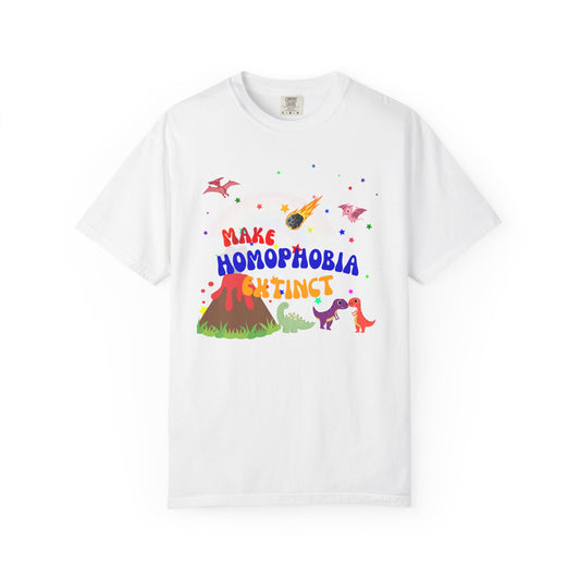 Make Homophobia Extinct Tee—Unapologetically Loud & Proud