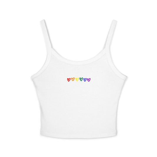 Rainbow Hearts Tank Top