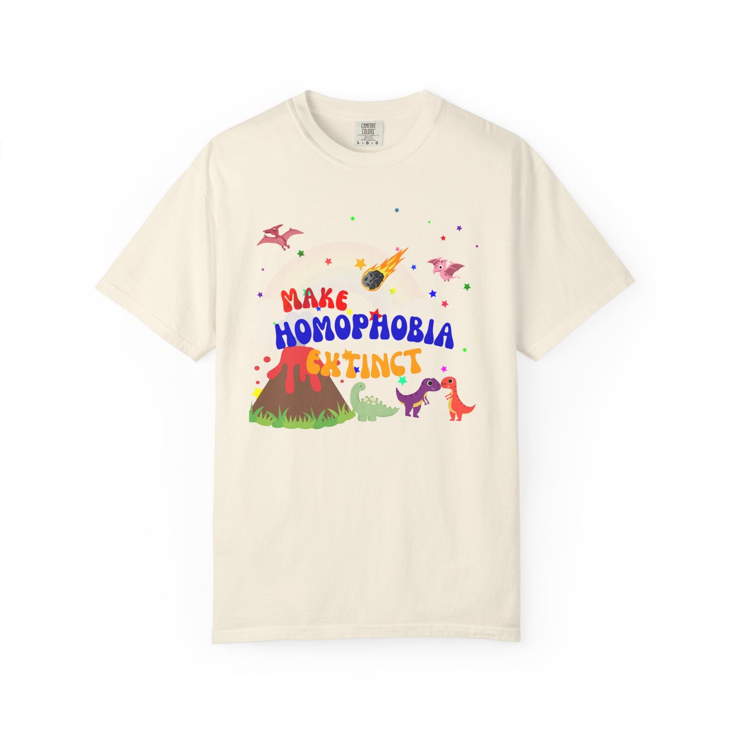 Make Homophobia Extinct Tee—Unapologetically Loud & Proud