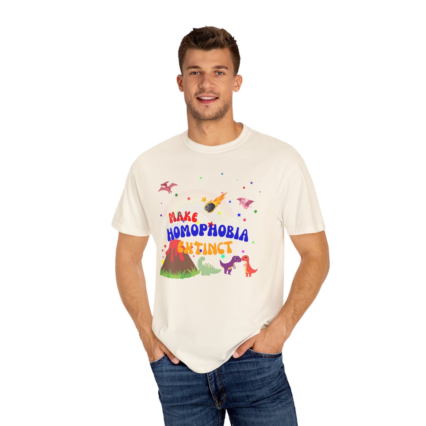 Make Homophobia Extinct Tee—Unapologetically Loud & Proud