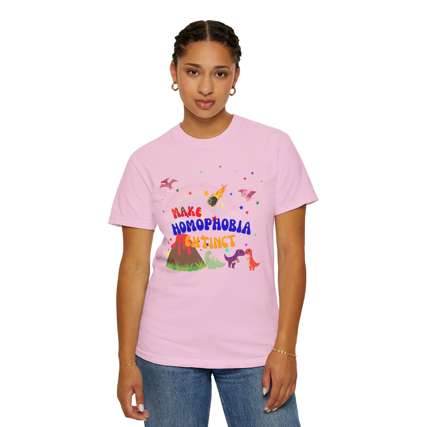 Make Homophobia Extinct Tee—Unapologetically Loud & Proud