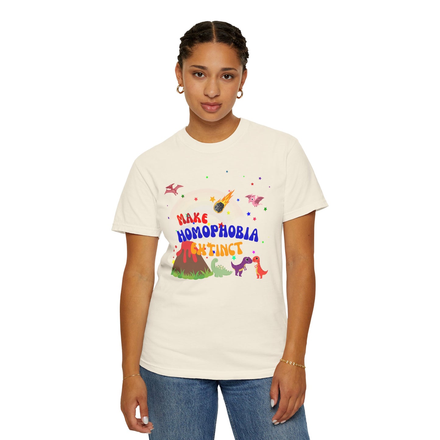 Make Homophobia Extinct Tee—Unapologetically Loud & Proud