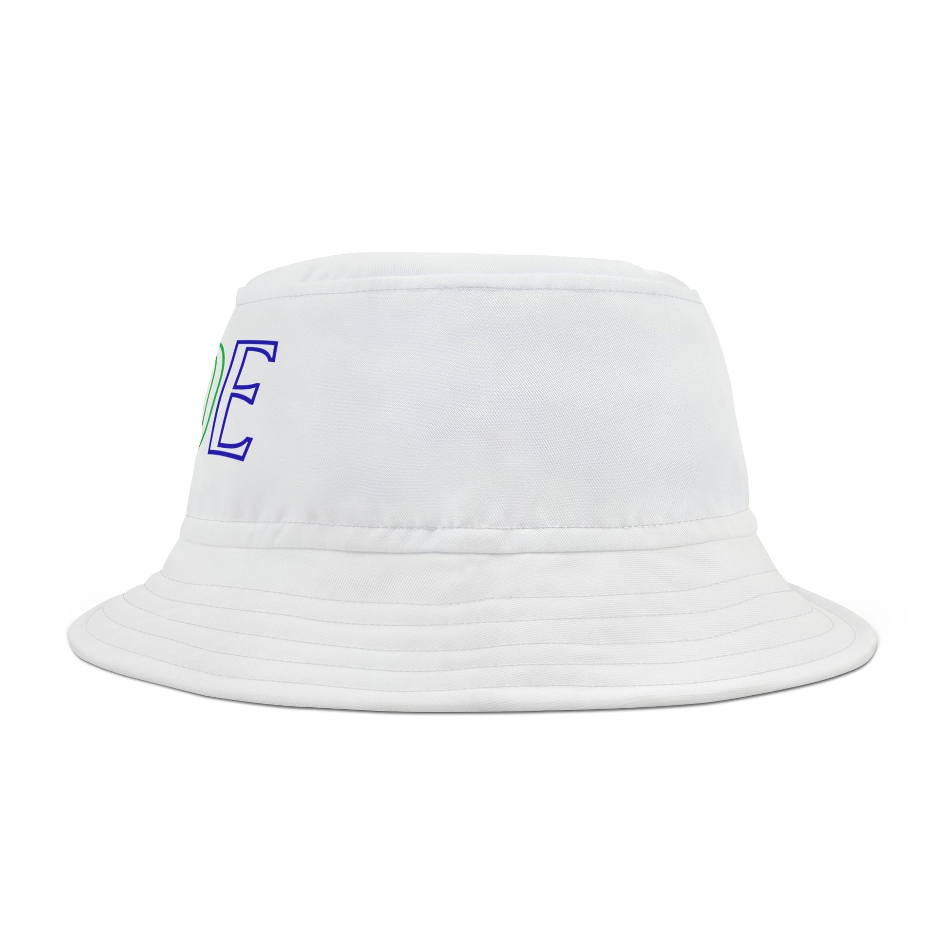 Pride Rainbow White Bucket Hat LGBTQ Pride Rainbow Hat Bucket Cute Pride Lesbian Rainbow Bucket Hat Celebrate Pride LGBTQ Bucket Hat Rainbow
