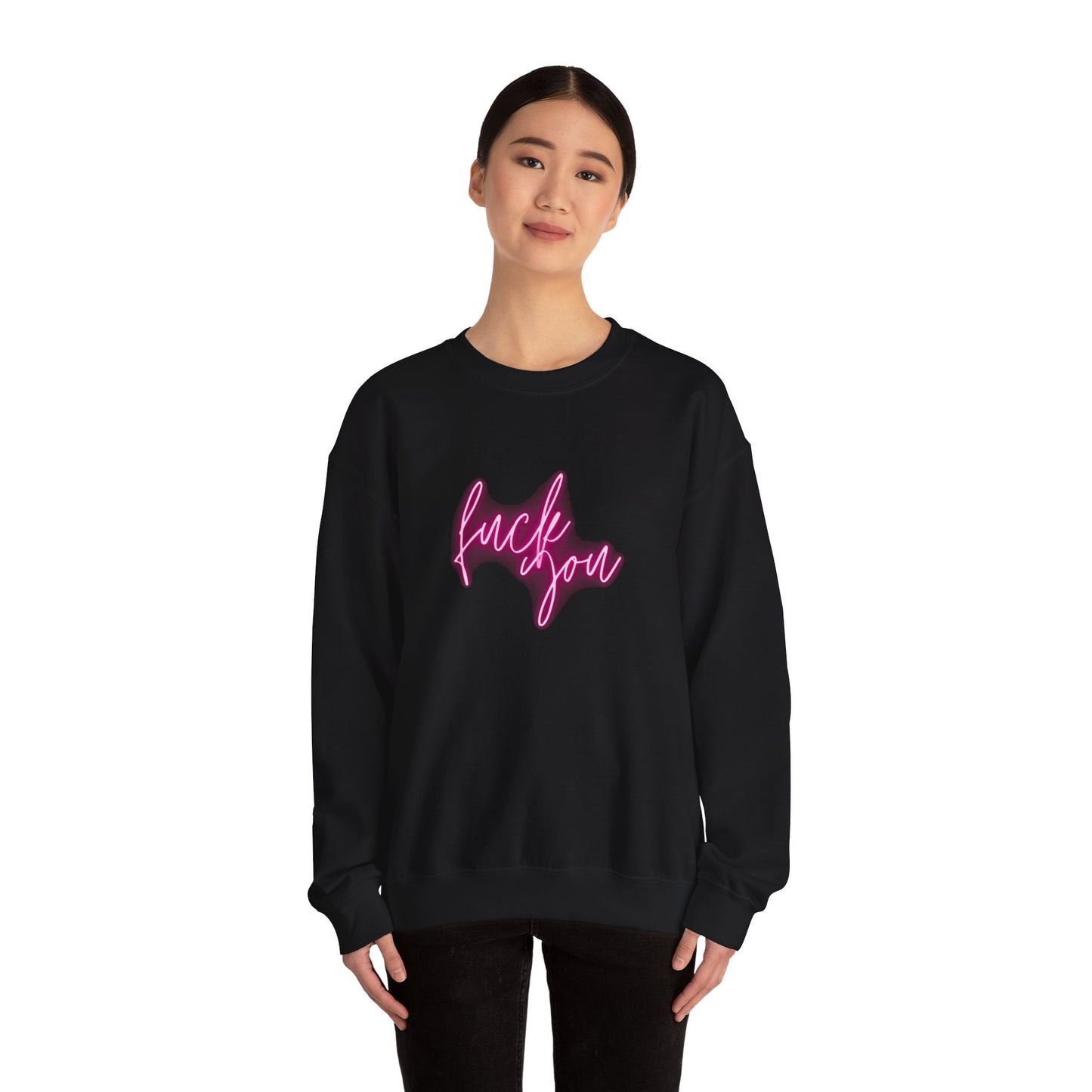 Fuck you crewneck sweatshirt fuck you t-shirt f you valentines day crewneck sweatshirt funny valentines day apparel anti valentines day sweatshirt anti valentines day crew