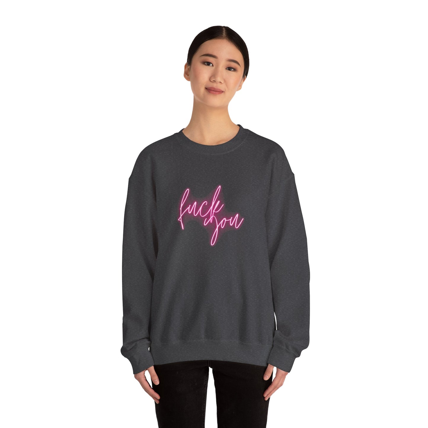 Fuck you crewneck sweatshirt fuck you t-shirt f you valentines day crewneck sweatshirt funny valentines day apparel anti valentines day sweatshirt anti valentines day crew