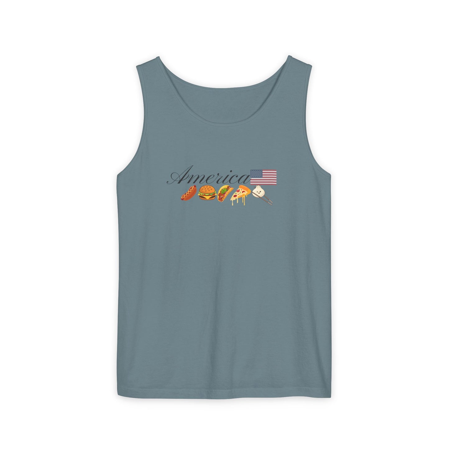 America fourth of july foodie tank