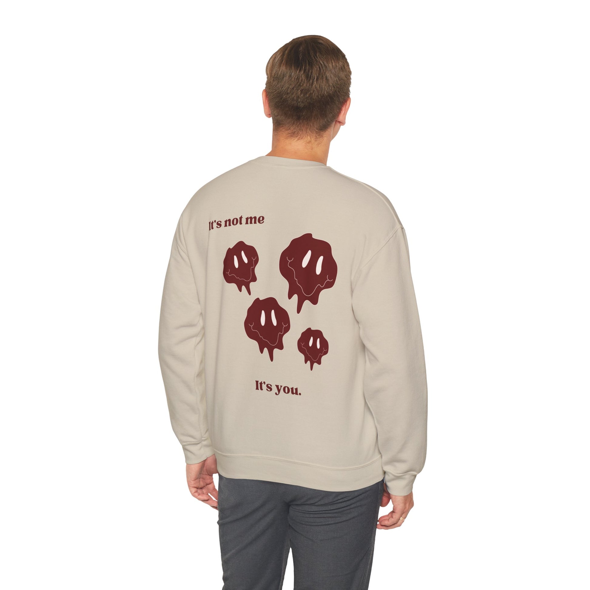 It's not me it's you crewneck sweatshirt anti valentines day club crewneck sweatshirt break up sweatshirt crewneck anti valentines day breakup apparel funny valentines