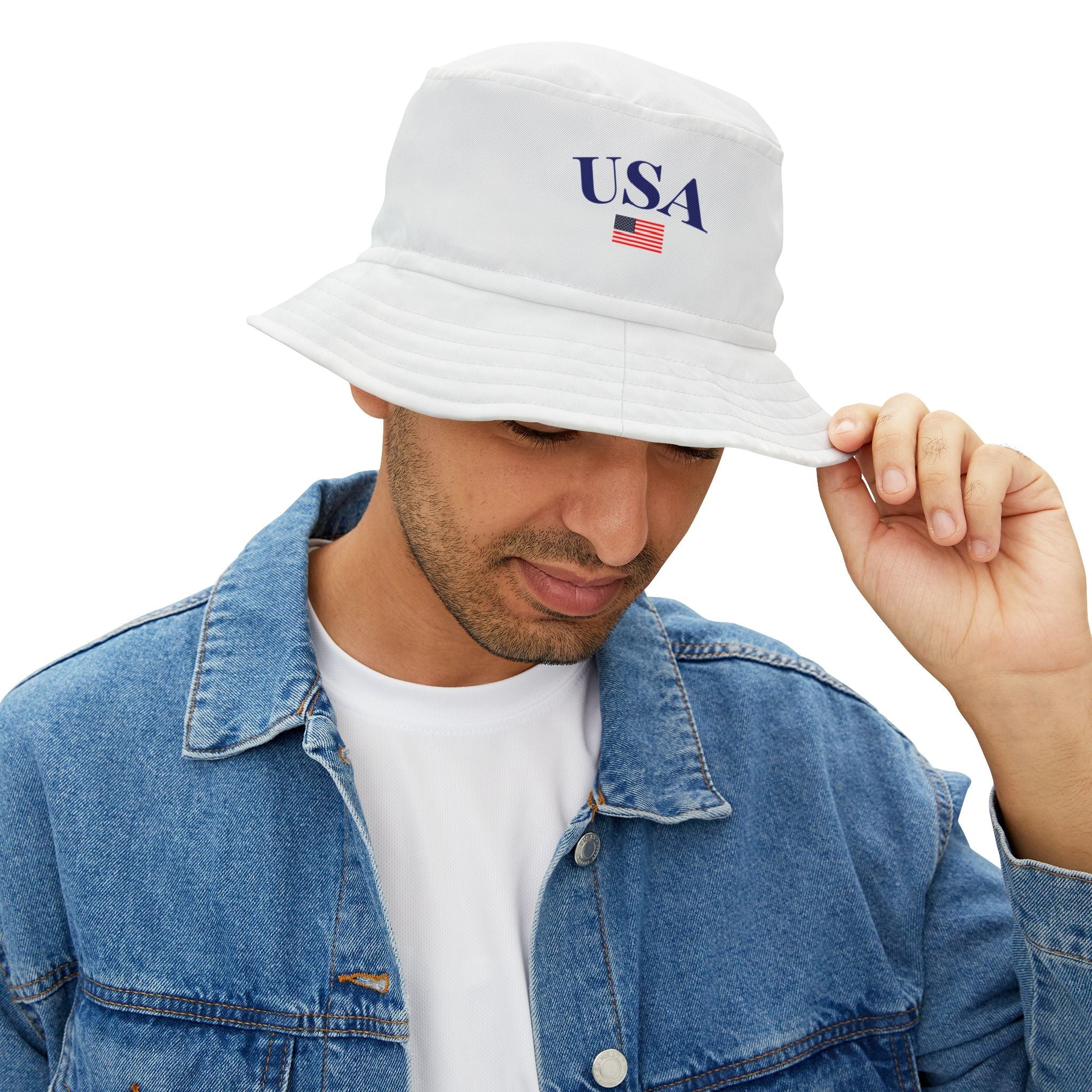 Festive red, white, and blue accessories, including patriotic sunglasses, bags, and sparklers. Perfect for BBQs, parades, and fireworks celebrations!