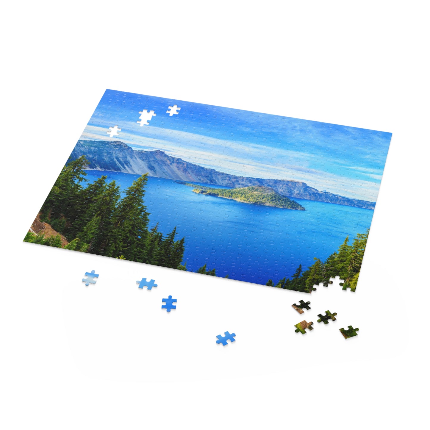 Crater Lake Oregon Puzzle Pacific Northwest Puzzles Crater Lake National Park Oregon Puzzles and Gifts PNW Puzzles and Gifts Crater Lake