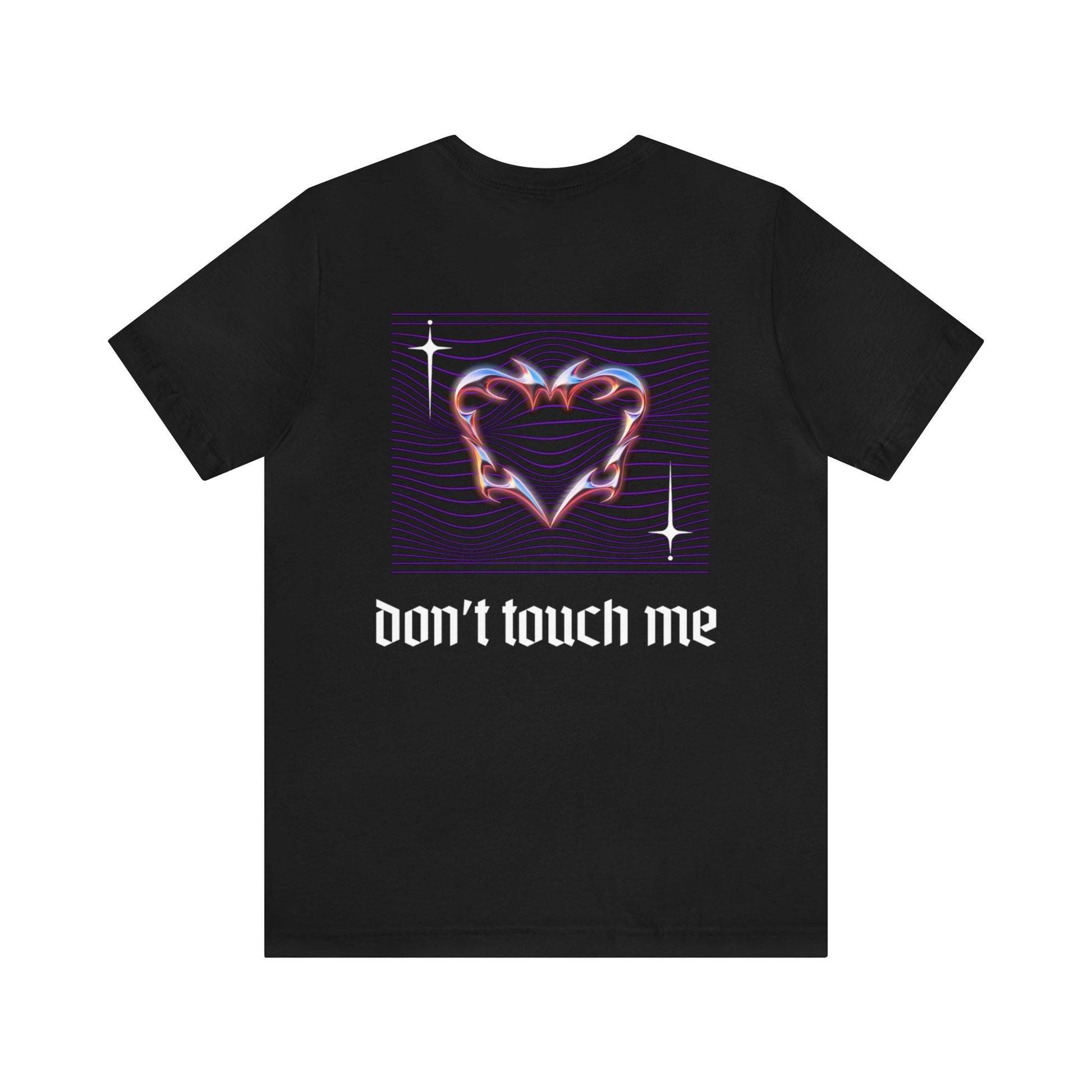 Don't touch me anti valentines day t-shirt anti valentines day club apparel tee shirts barbed wire heart don't touch me shirt funny anti valentines day apparel