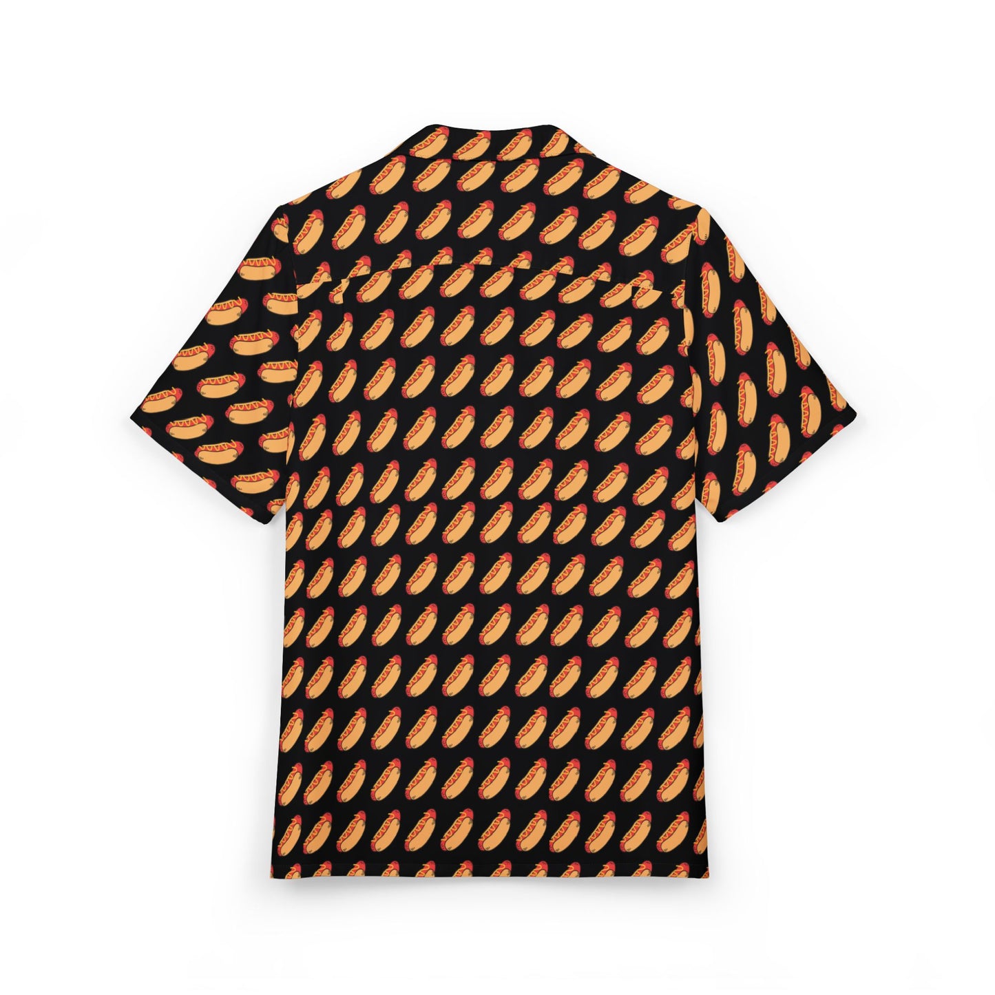 Fourth of July BBQ Hot Dog Shirt Hawaiian Polo 