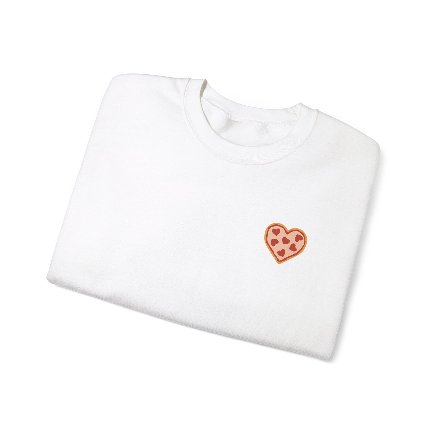 Pizza is my valentine crewneck sweatshirt cute pizza v-day valentines day sweatshirt crewneck anti-valentines day pizza is my valentine day crewneck sweatshirt
