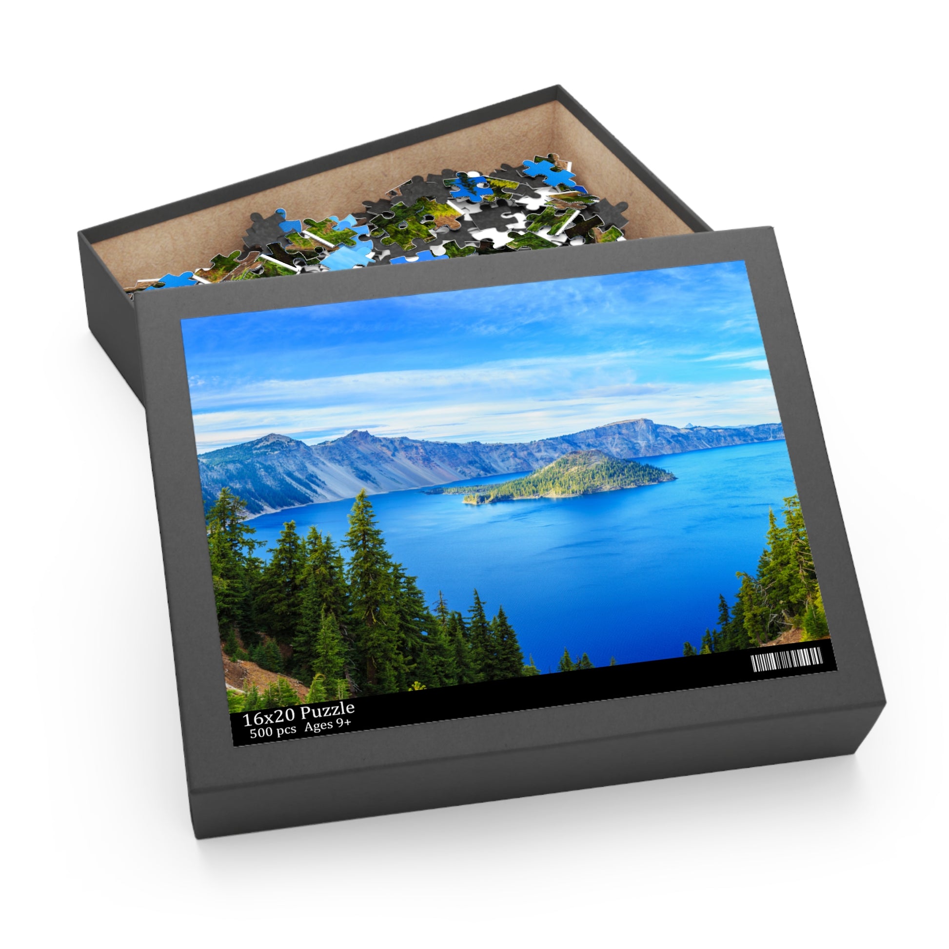 Crater Lake Oregon Puzzle Pacific Northwest Puzzles Crater Lake National Park Oregon Puzzles and Gifts PNW Puzzles and Gifts Crater Lake