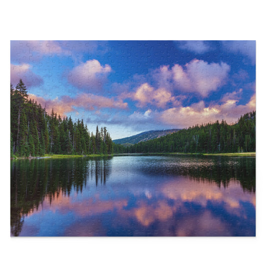 PNW Alpine Lake Puzzle (120, 252, 500-Piece), Cascade lakes oregon puzzle, PNW Puzzles and Gifts, Pacific Northwest Puzzles, Mountain Lake