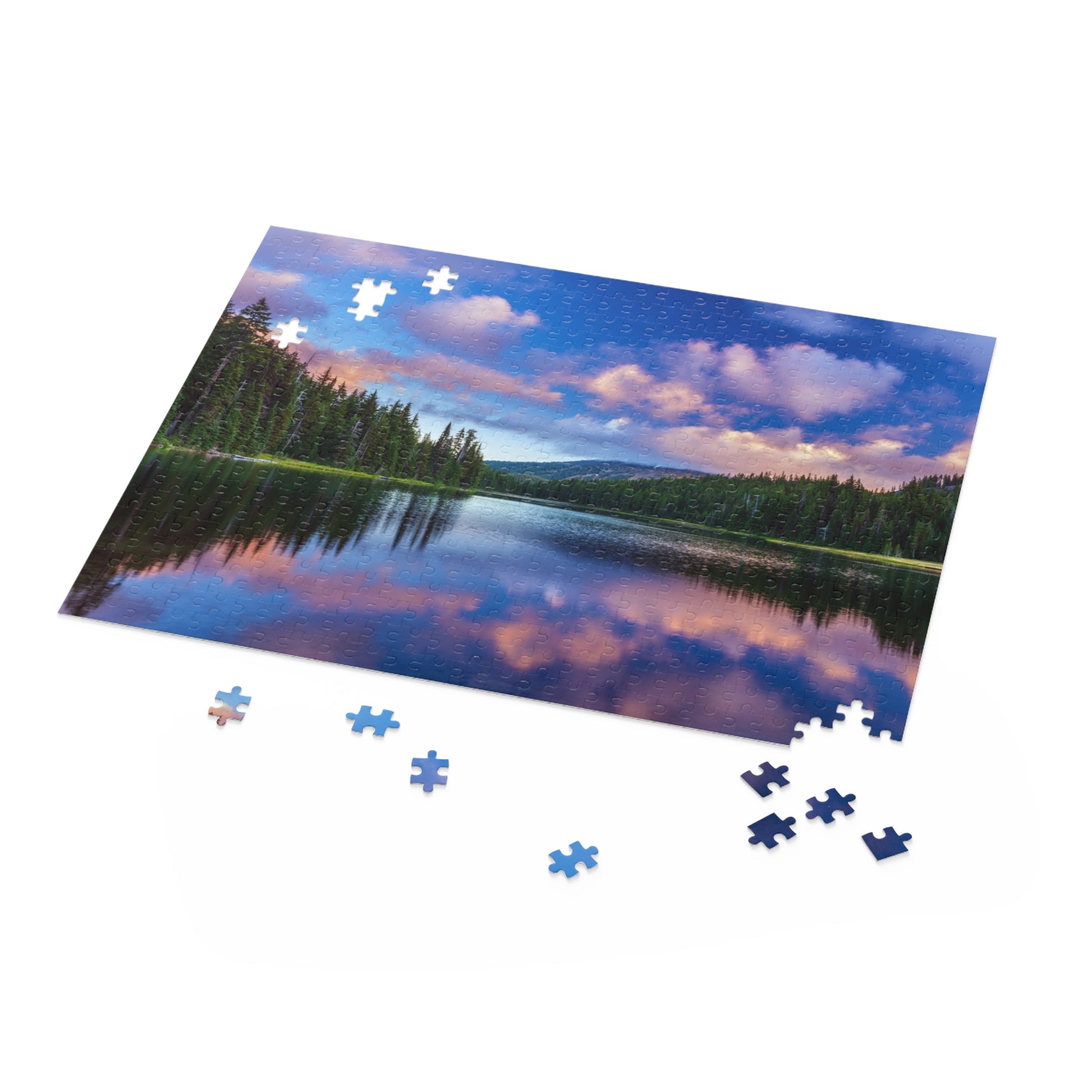 PNW Alpine Lake Puzzle (120, 252, 500-Piece), Cascade lakes oregon puzzle, PNW Puzzles and Gifts, Pacific Northwest Puzzles, Mountain Lake