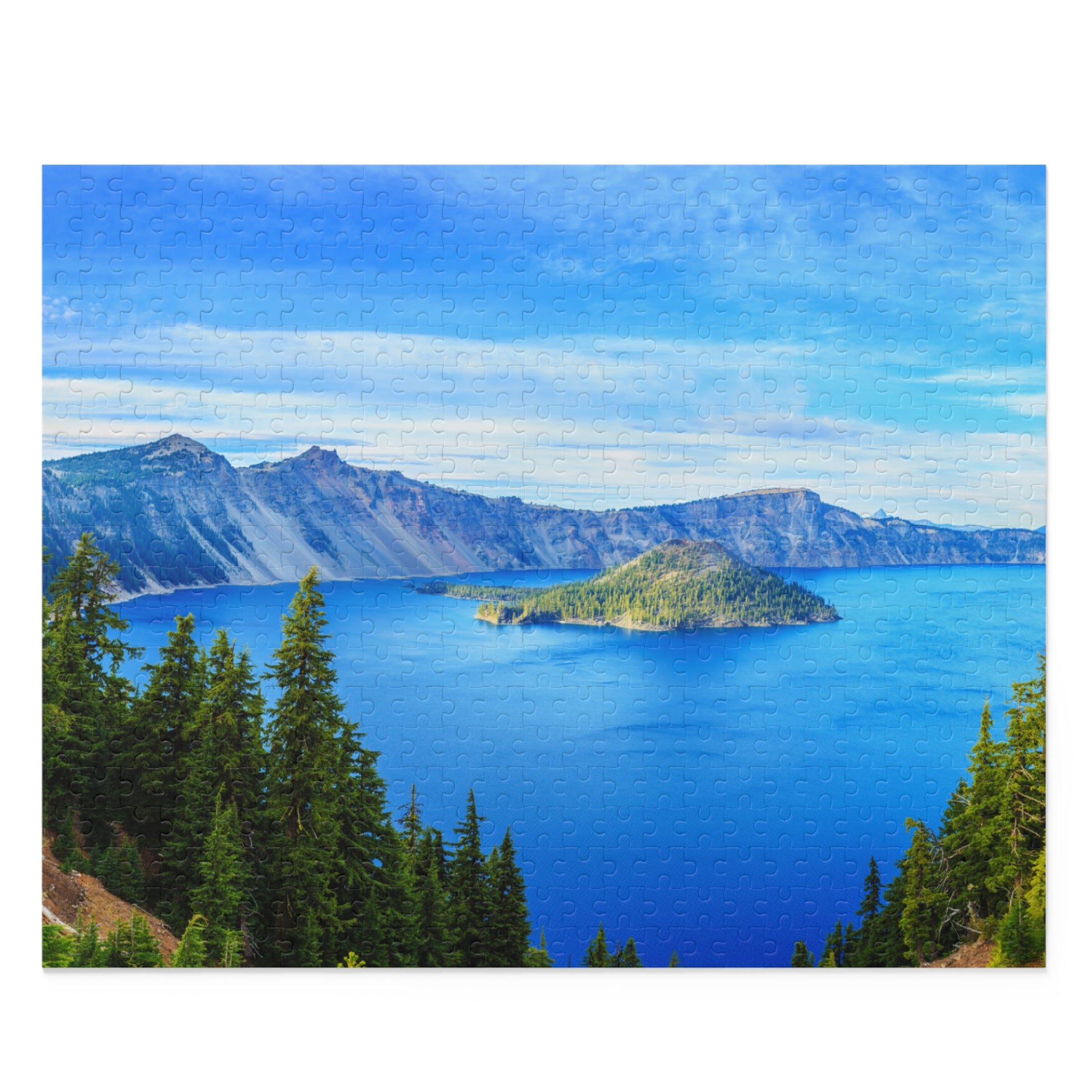 Crater Lake Oregon Puzzle Pacific Northwest Puzzles Crater Lake National Park Oregon Puzzles and Gifts PNW Puzzles and Gifts Crater Lake