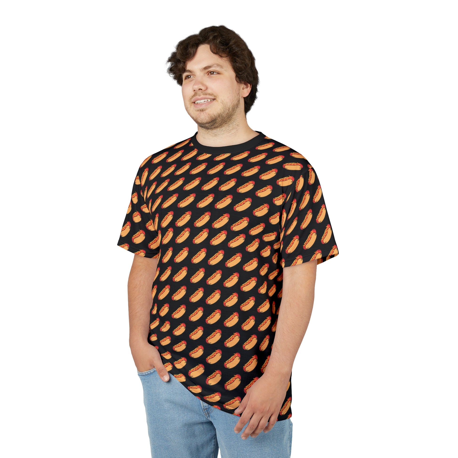 Hot dog tshirt 4th of july bbq apparel