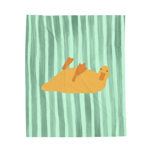 Gift-ready plush blanket packaging themed for lazy campus lifestyle