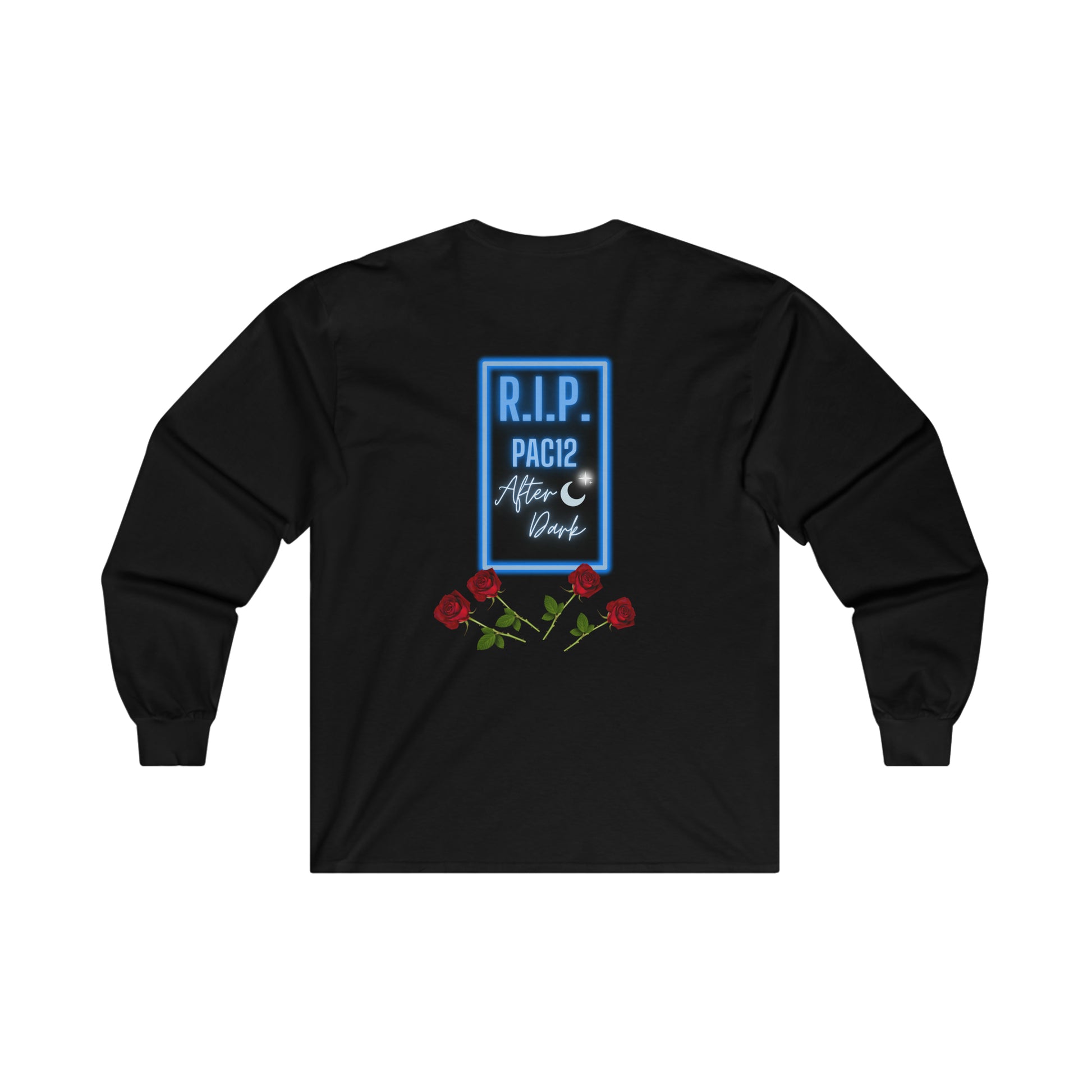 OG Pac-12 Legacy Long Sleeve Shirt in black, showcasing retro-inspired style that celebrates Pac-12 athletics.