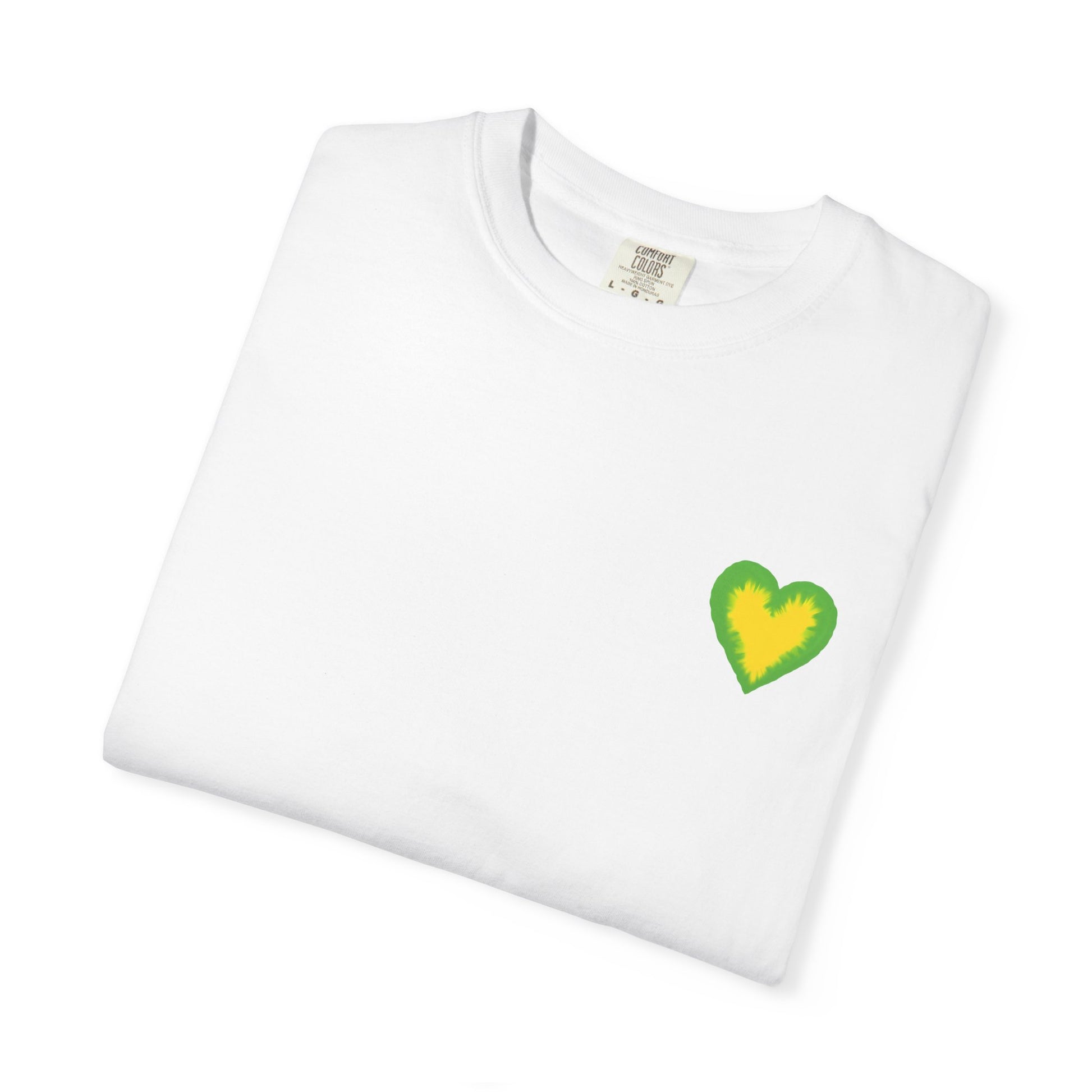 Tribute tee featuring iconic Bill Walton commentary and a yellow heart graphic, perfect for expressive Ducks fans.