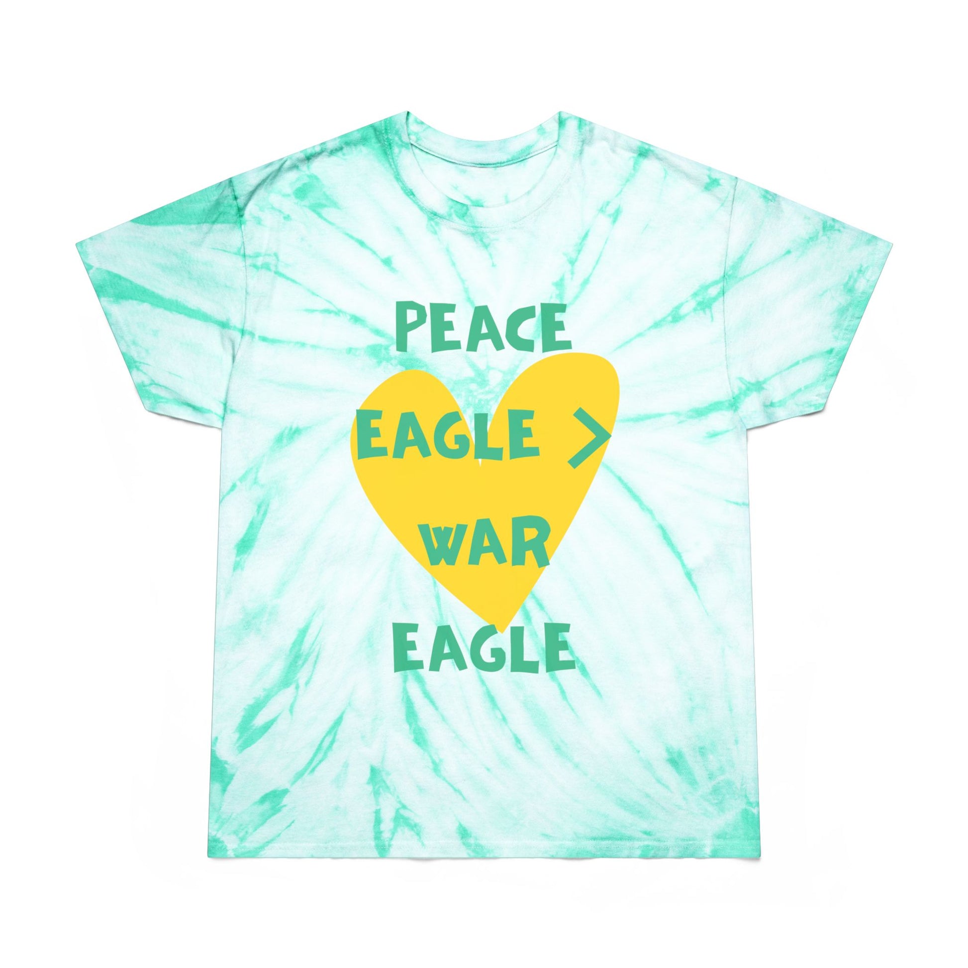 Heart tie-dye tee with bold rivalry message, perfect for Oregon fans who love expressive game day fashion and SEC shade.